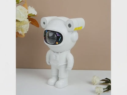 Lámpara Proyector Astronauta c/Parlante Bluetooth