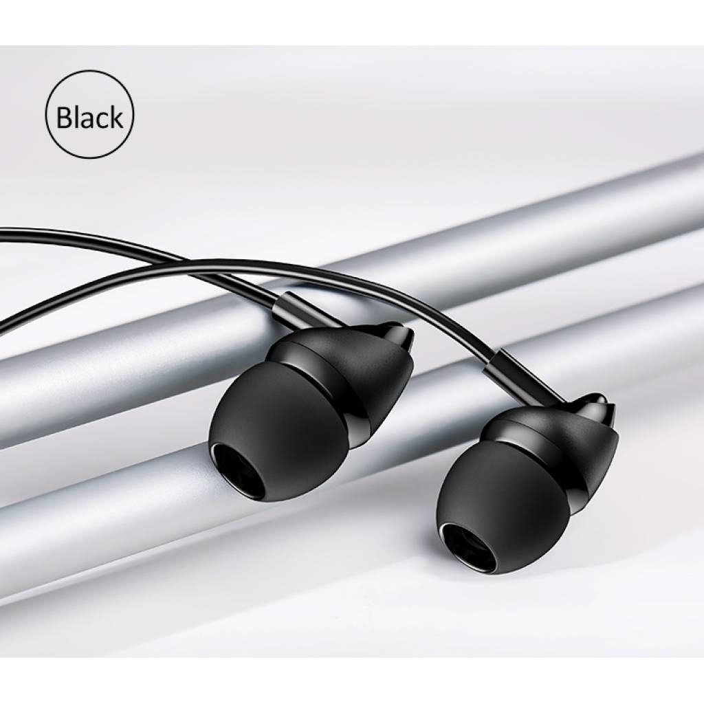 Auriculares Manos Libres USAMS EP-39 3.5mm 1.2M Negro