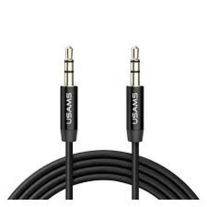 Cable Auxiliar USAMS YP101 1M Negro