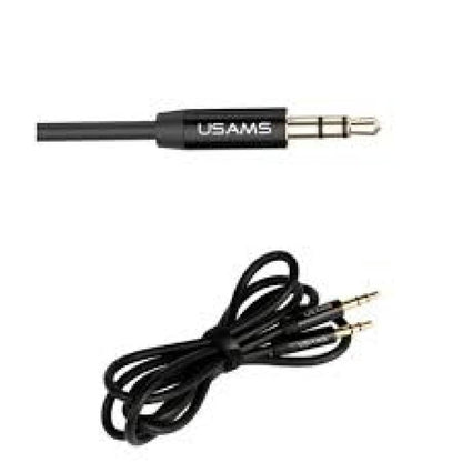 Cable Auxiliar USAMS YP101 1M Negro