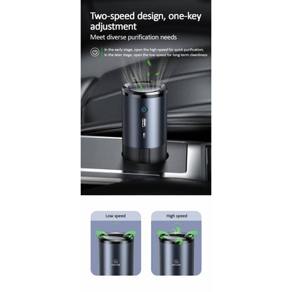 Filtro de Aire Portátil Negro/Gris USAMS ZB169