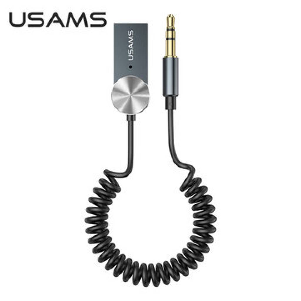 Adaptador 3.5mm a Bluetooth Ideal Autos Gris USAMS SJ464