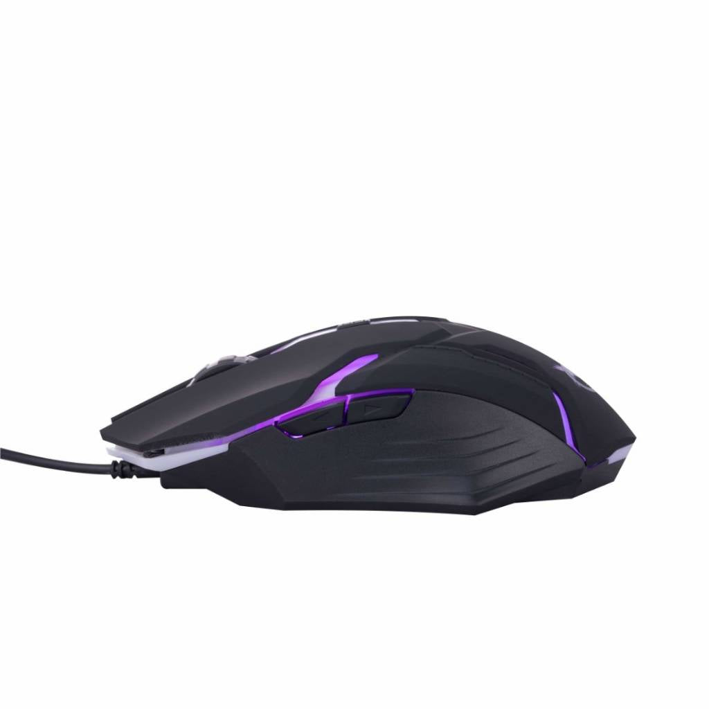 Mouse Gamer XZZ-MO-01 Cableado 6D/2400 DPI RGB X-Lizzard