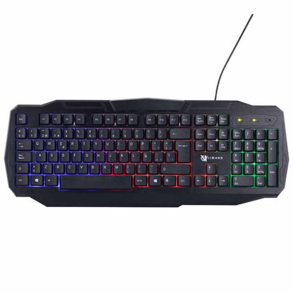 Combo Gamer X-Lizzard XZZ-CO-01 Teclado y Mouse RGB USB