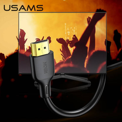 Cable HDMI HD 3 0M Negro USAMS SJ427