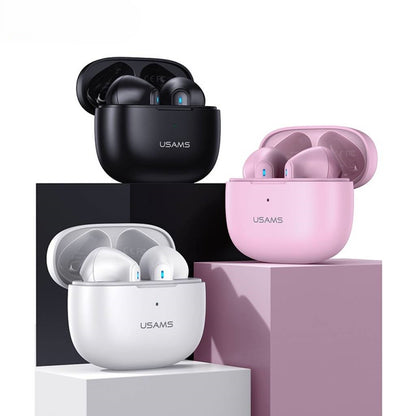 Auricular TWS Dual-Mic USAMS NX10 - Cancelación de Ruido ENC y Bluetooth 5.2