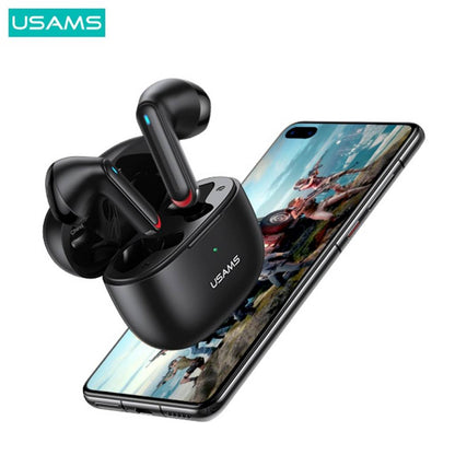 Auricular TWS Dual-Mic USAMS NX10 - Cancelación de Ruido ENC y Bluetooth 5.2