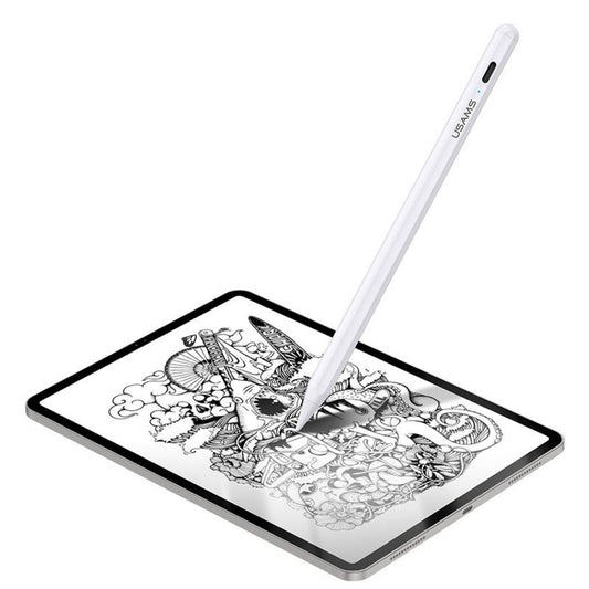 Lápiz capacitivo activo Tiltt Sensitive Blanco Símil Apple Pen USAMS ZB223