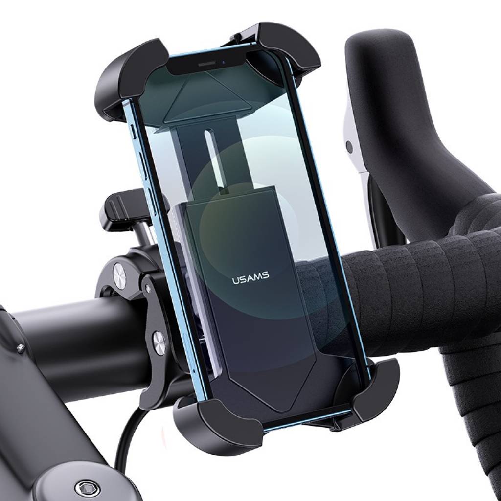 Soporte Móvil USAMS ZJ064 - Máxima Seguridad para Bici y Moto