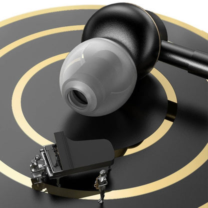 Auriculares Manos libres stereo USAMS EP-43 1 2M Verde Osc. Tipo C