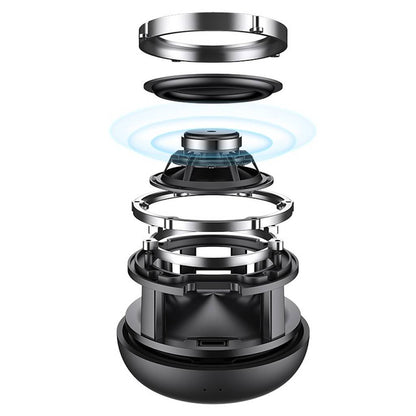 Parlante Bluetooth USAMS YX008 - Sonido Envolvente 360° y Resistencia al Agua IPX6