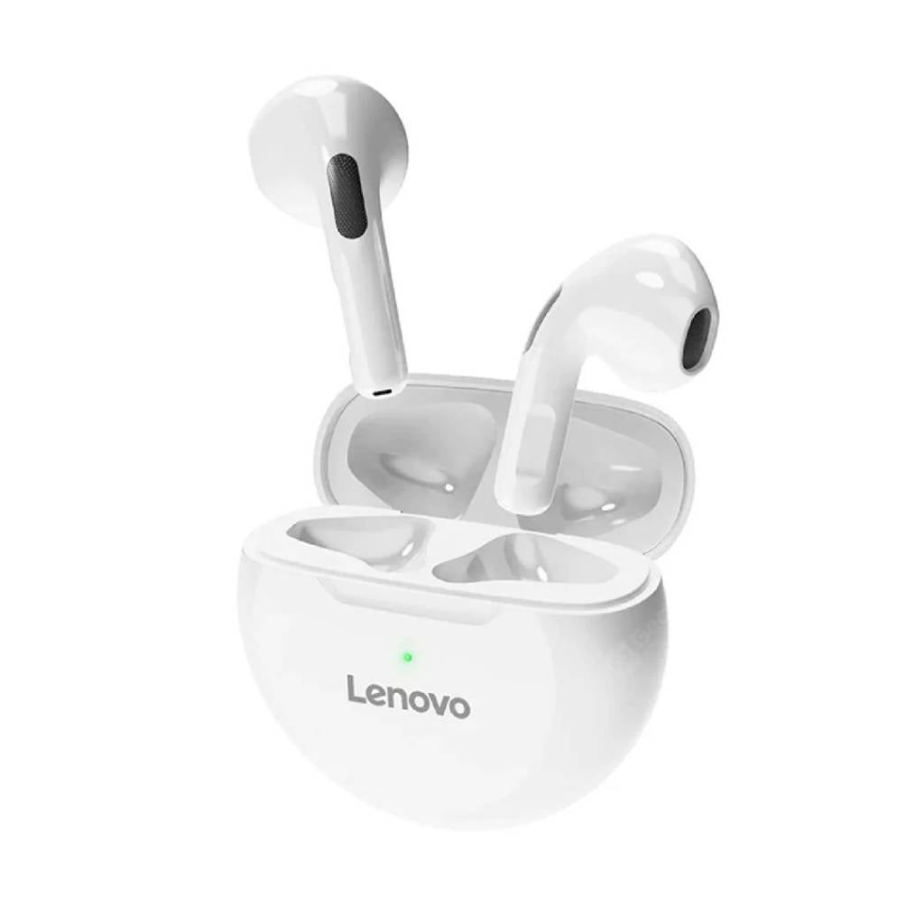 Auricular Bluetooth Lenovo HT38 Blanco/Negro