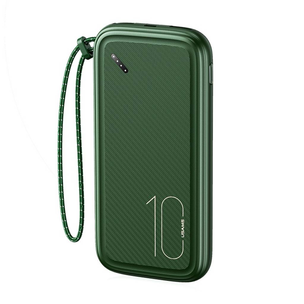 Power Bank USAMS CD150 - 10.000mAh con Doble Carga Rápida