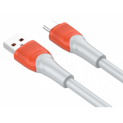 Cable de Datos USB A a Lightning 30W 3M Anaranjado LDNIO LS603