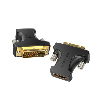 Adaptador HDMI a DVI (24+1) Hembra/Macho / Negro AILB0 Vention