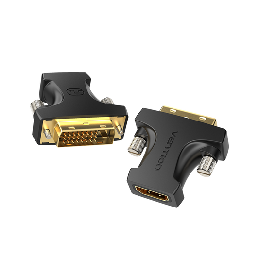 Adaptador HDMI a DVI (24+1) Hembra/Macho / Negro AILB0 Vention