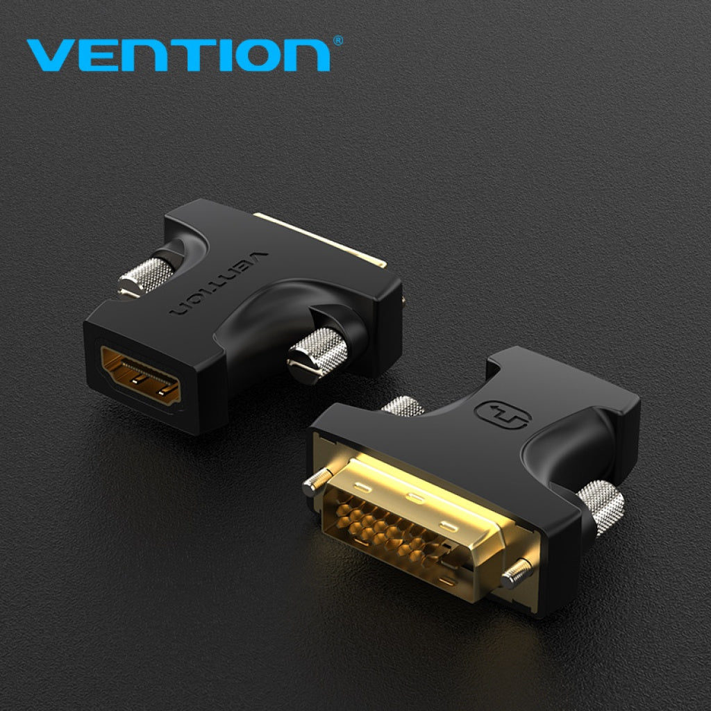 Adaptador HDMI a DVI (24+1) Hembra/Macho / Negro AILB0 Vention