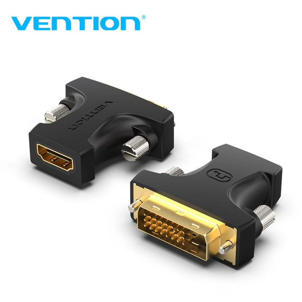 Adaptador HDMI a DVI (24+1) Hembra/Macho / Negro AILB0 Vention