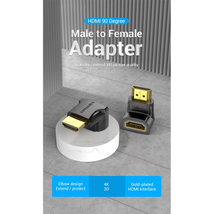 Adaptador HDMI de 270° Macho/Hembra / Negro AINB0 Vention