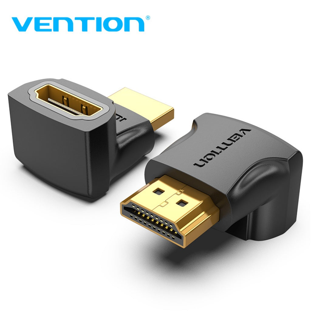 Adaptador HDMI 90° / Macho/Hembra / Negro AIPB0 Vention
