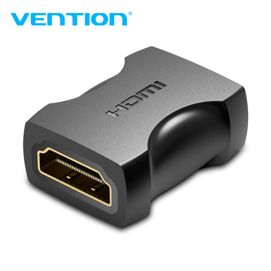 Adaptador acoplador HDMI hembra a hembra Negro Vention AIRB0
