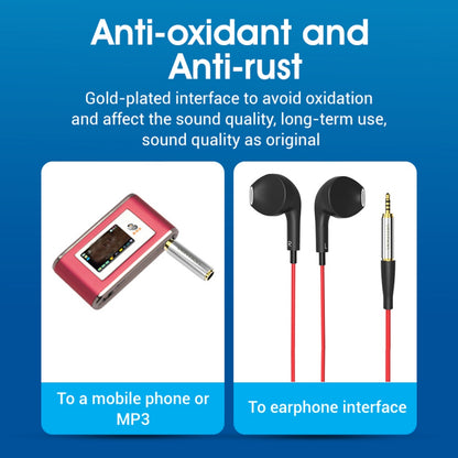 Adaptador de 3.5 mm Hembra a 2.5 mm Macho Dorado Vention VAB-S02