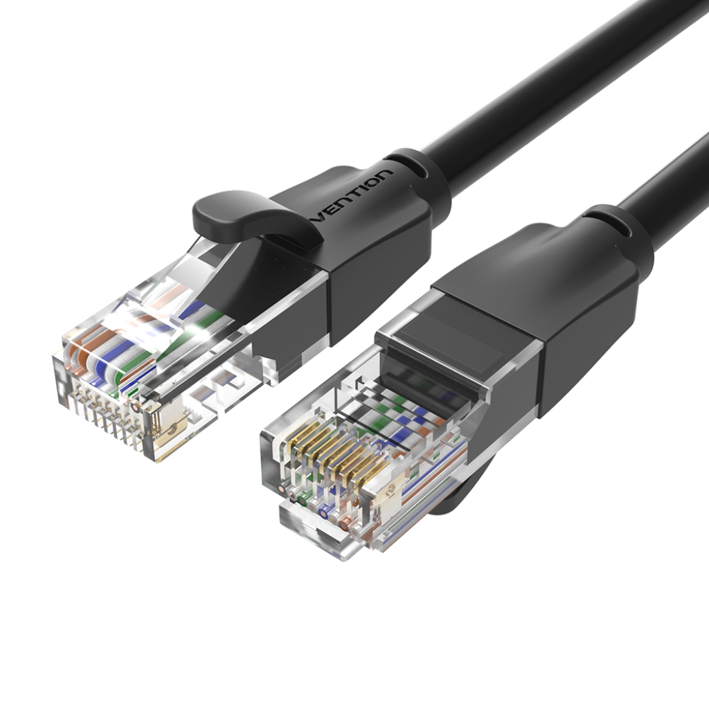 Cable de Red Cat.6 UTP / Negro / Vention