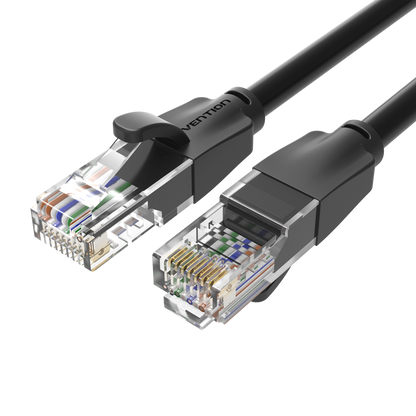 Cable de Red Cat.6 UTP / Negro / Vention