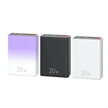 Power Bank 10000mAh USAMS CD192 - Carga Rápida PD20W+QC3.0