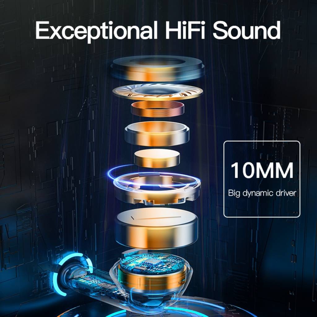Auriculares Inalámbricos QCY T19 - 30h Batería y Llamadas Nítidas