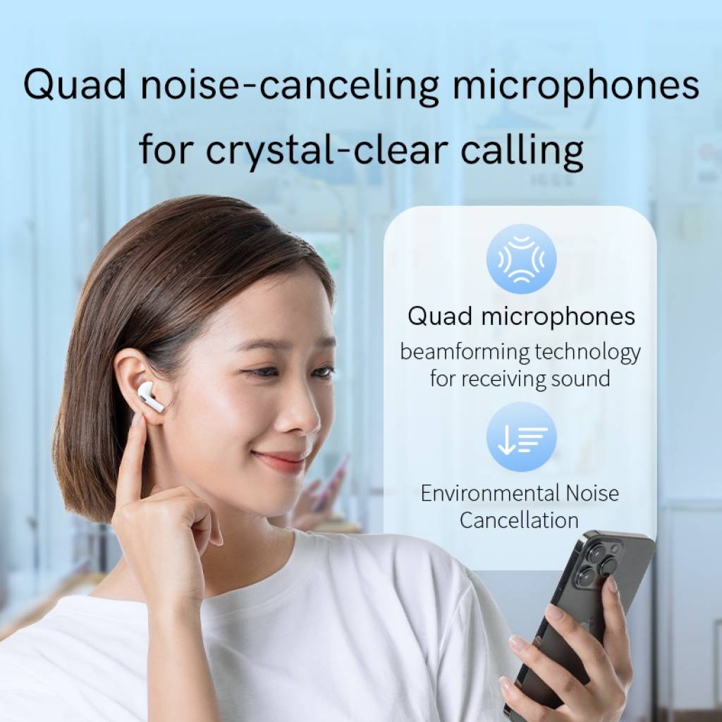 Auriculares Inalámbricos QCY AilyPods QT20 - Llamadas Claras HD