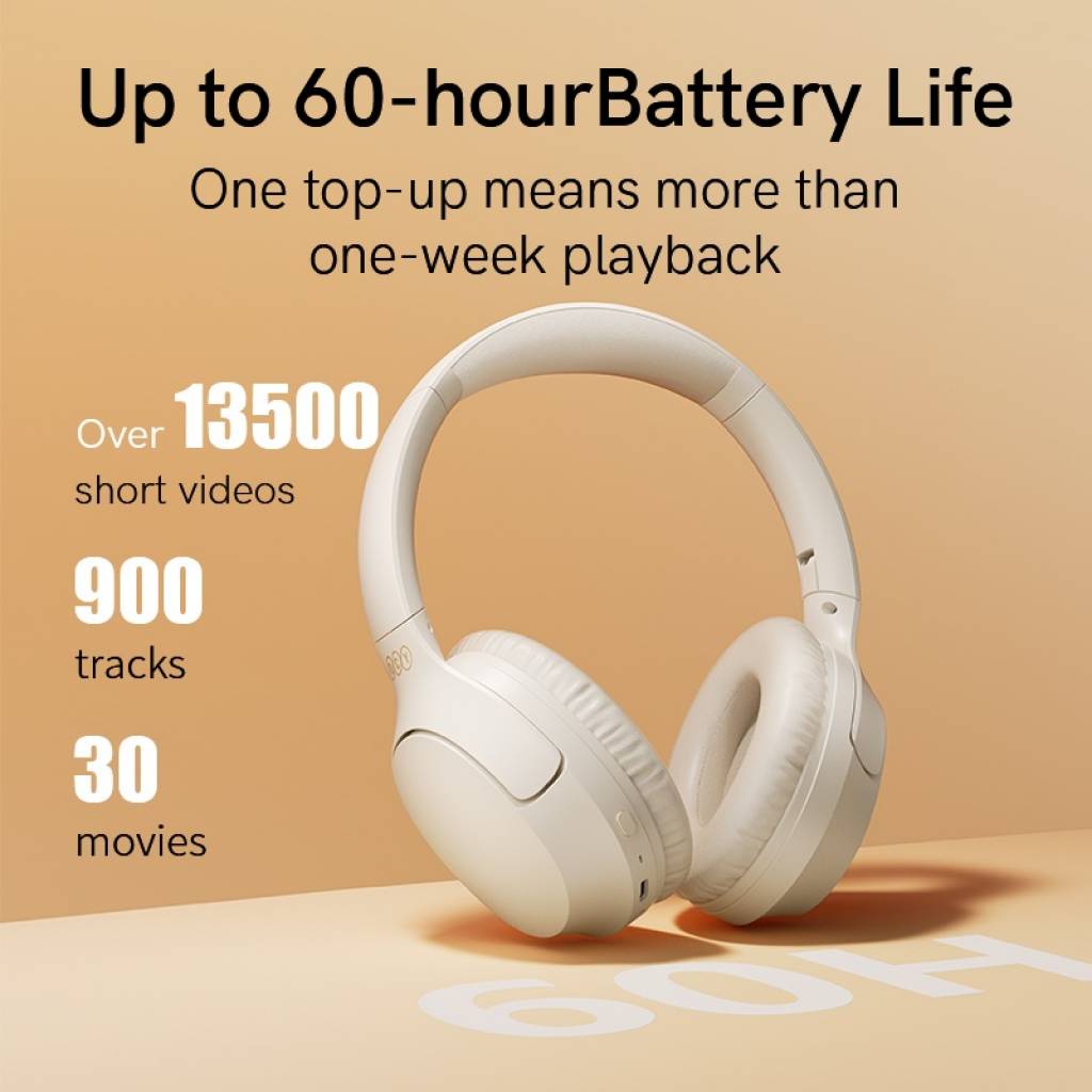 Auricular Bluetooth H2 pro Cancelación de Ruido Negro QCY By Xiaomi