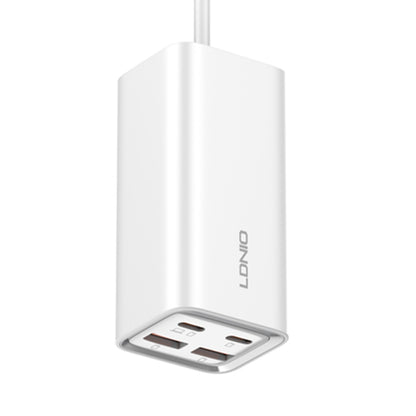 Cargador Pared 65W PD/QC4+/QC3.0/PPS/AFC/FCP/SCP LDNIO A4610C