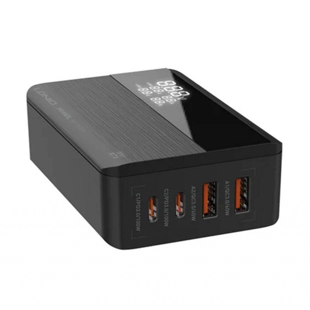 Cargador de Pared LDNIO GaN - Carga Rápida 100W