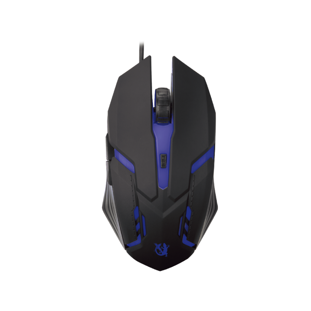 Mouse Gamer XZZ-MO-01 Cableado 6D/2400 DPI RGB X-Lizzard