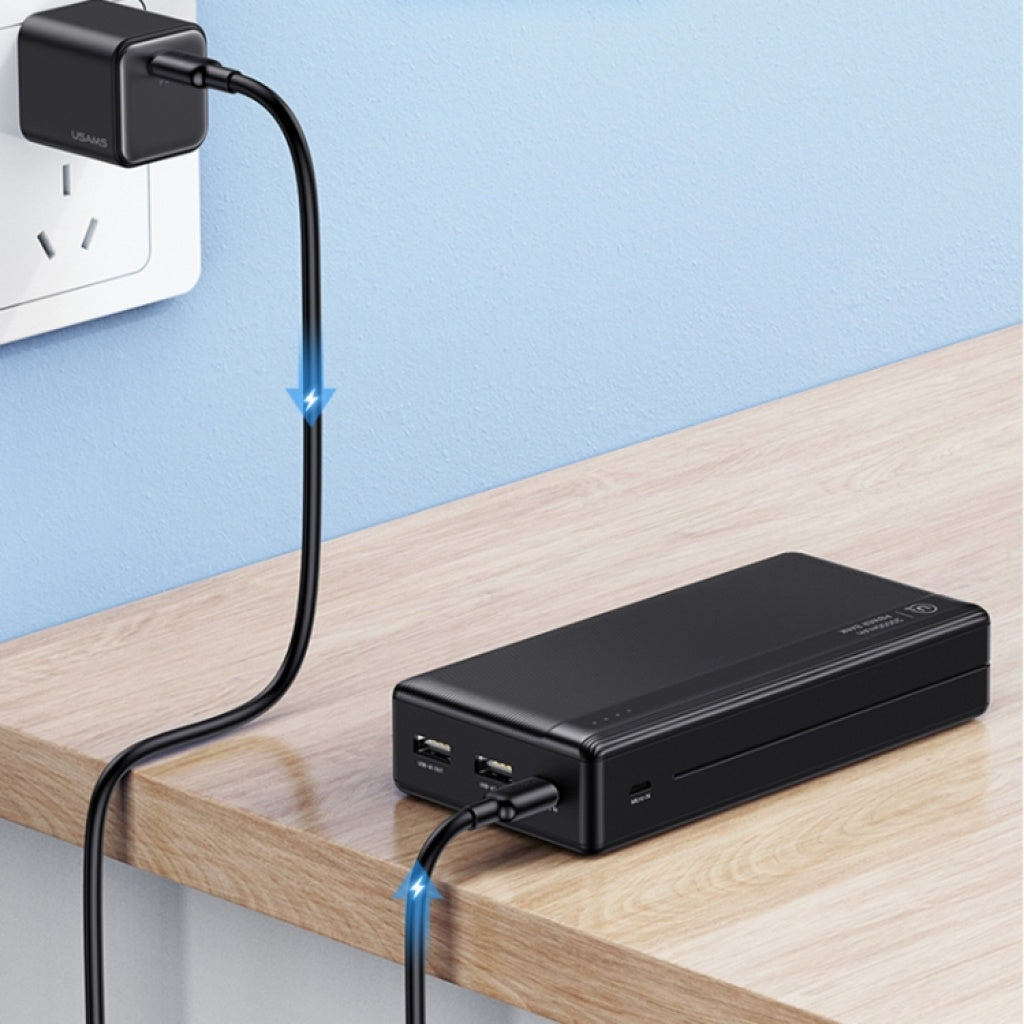 Power Bank PB71 10000mAh Dual USB Carga Rápida USAMS CD205