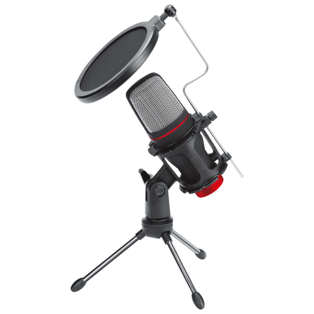 Micrófono de Estudio Gamer 3.5mm Cable 1.5 M MIC-02 Marvo