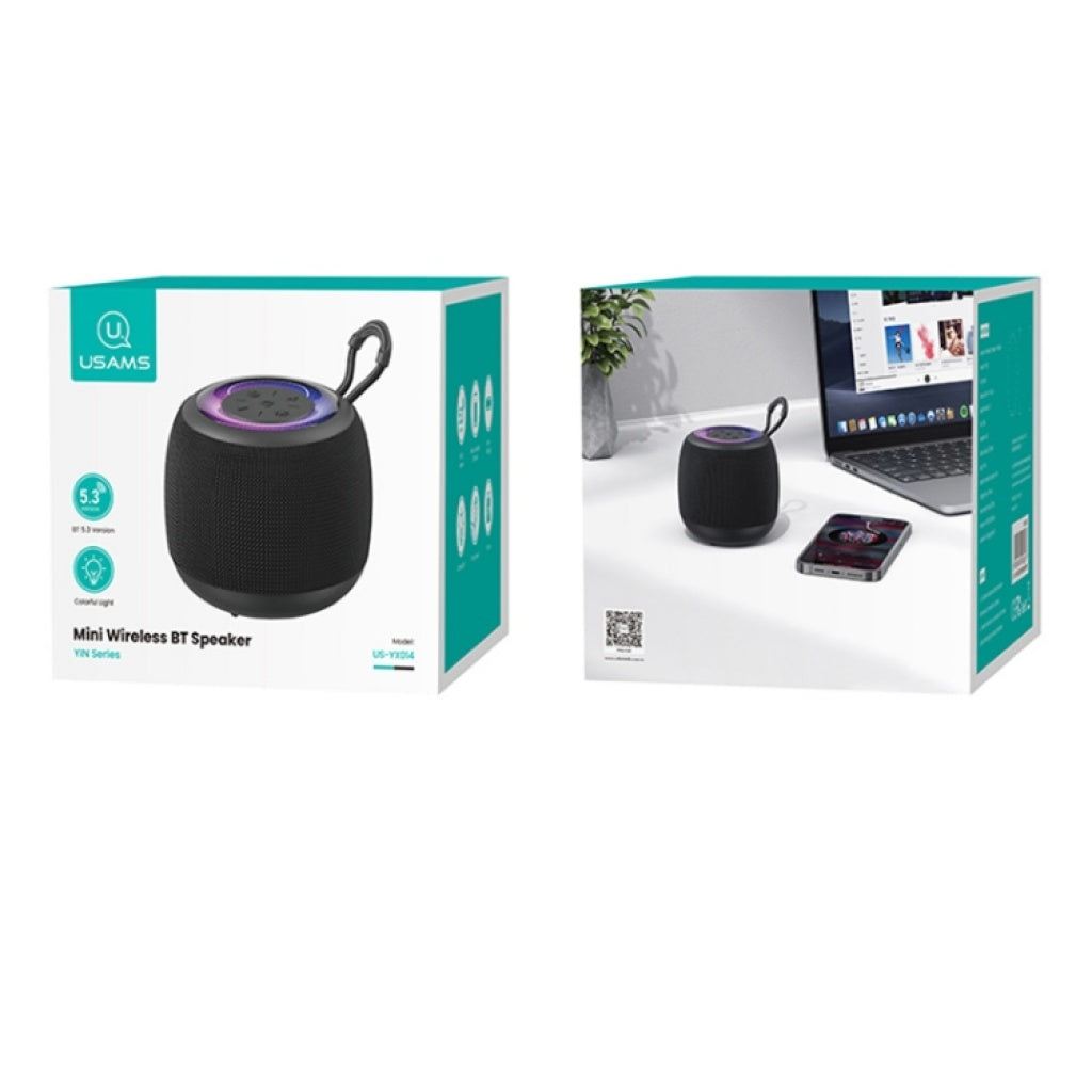 Parlante Bluetooth USAMS YIN Series - Sonido Estéreo TWS