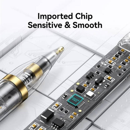 Lápiz Capacitivo iPad Sensible a la Inclinación Carga Magnética Transparente USAMS ZB264