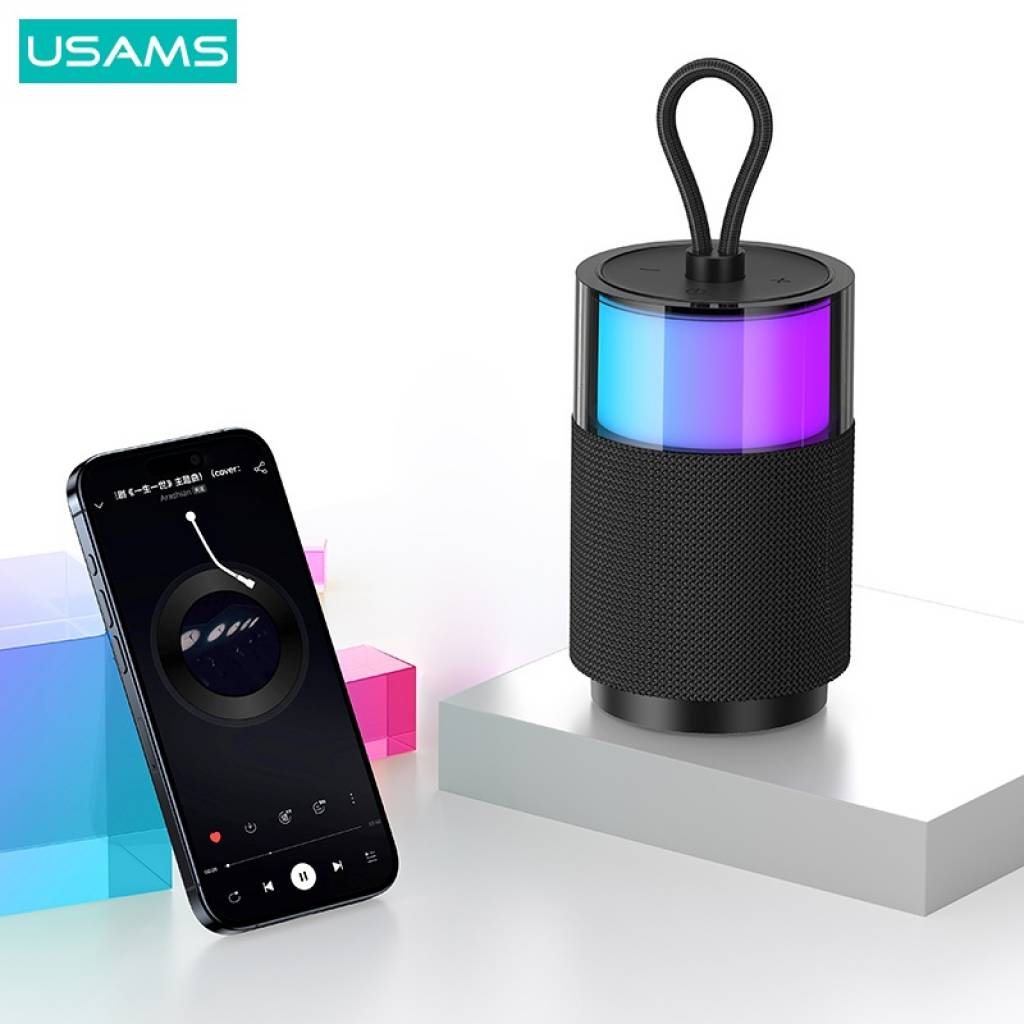 Parlante Bluetooth USAMS YIN Series - Sonido Potente y Portátil