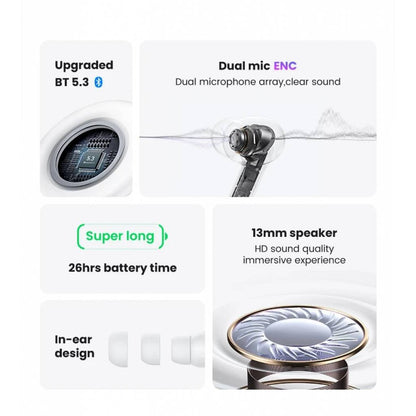 Auricular Bluetooth X-don series ENC TWS BT5.3 XD19 USAMS