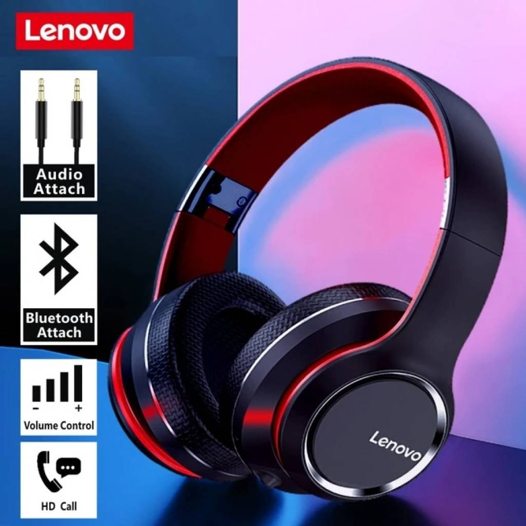 Auriculares Inalámbricos Lenovo HD200 - Sonido HD Envolvente