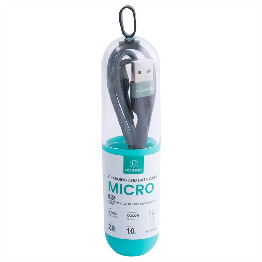 Cable Micro USB USAMS U55 - 1 Metro Reforzado