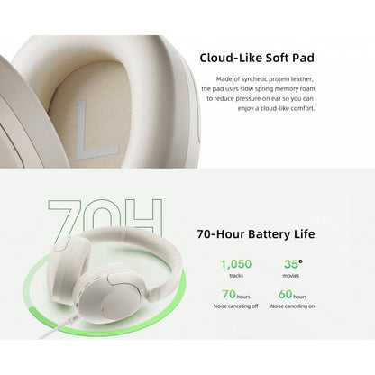 Auricular Bluetooth H4 Negro/Blanco QCY By Xiaomi