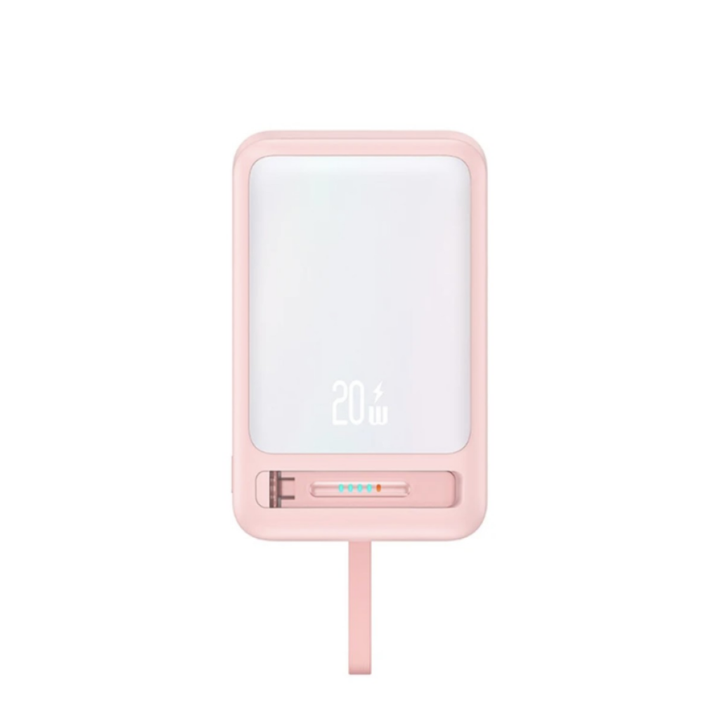 Power Bank USAMS Magnético 10.000mAh - Con Soporte Plegable