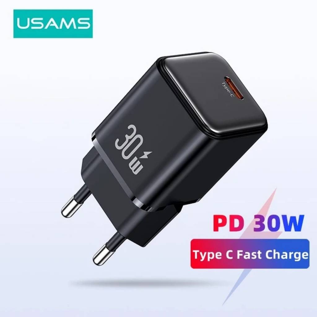 Cargador de Pared USAMS CC189 - Carga Ultra Rápida 30W