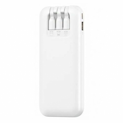 Power Bank CD194 10000mAh Con Cables y Pantalla LCD USAMS