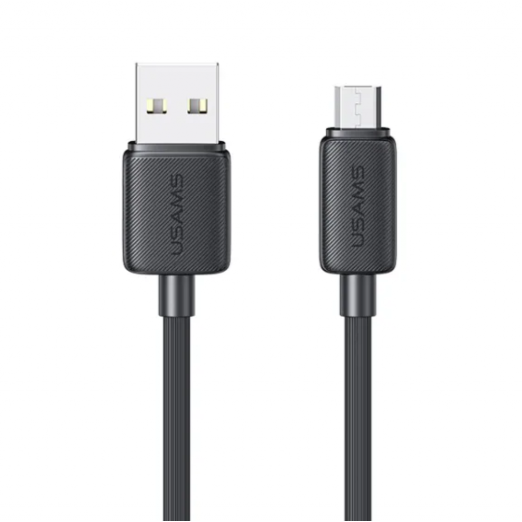 Cable de Datos USAMS SJ690 USB A a Micro USB 1M Negro