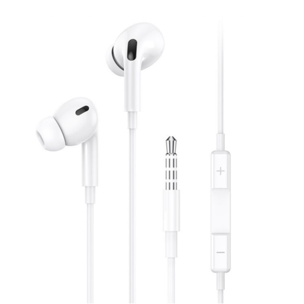 Auriculares USAMS SJ451 EP-41 Manos Libres 3.5mm 1.2M Blanco