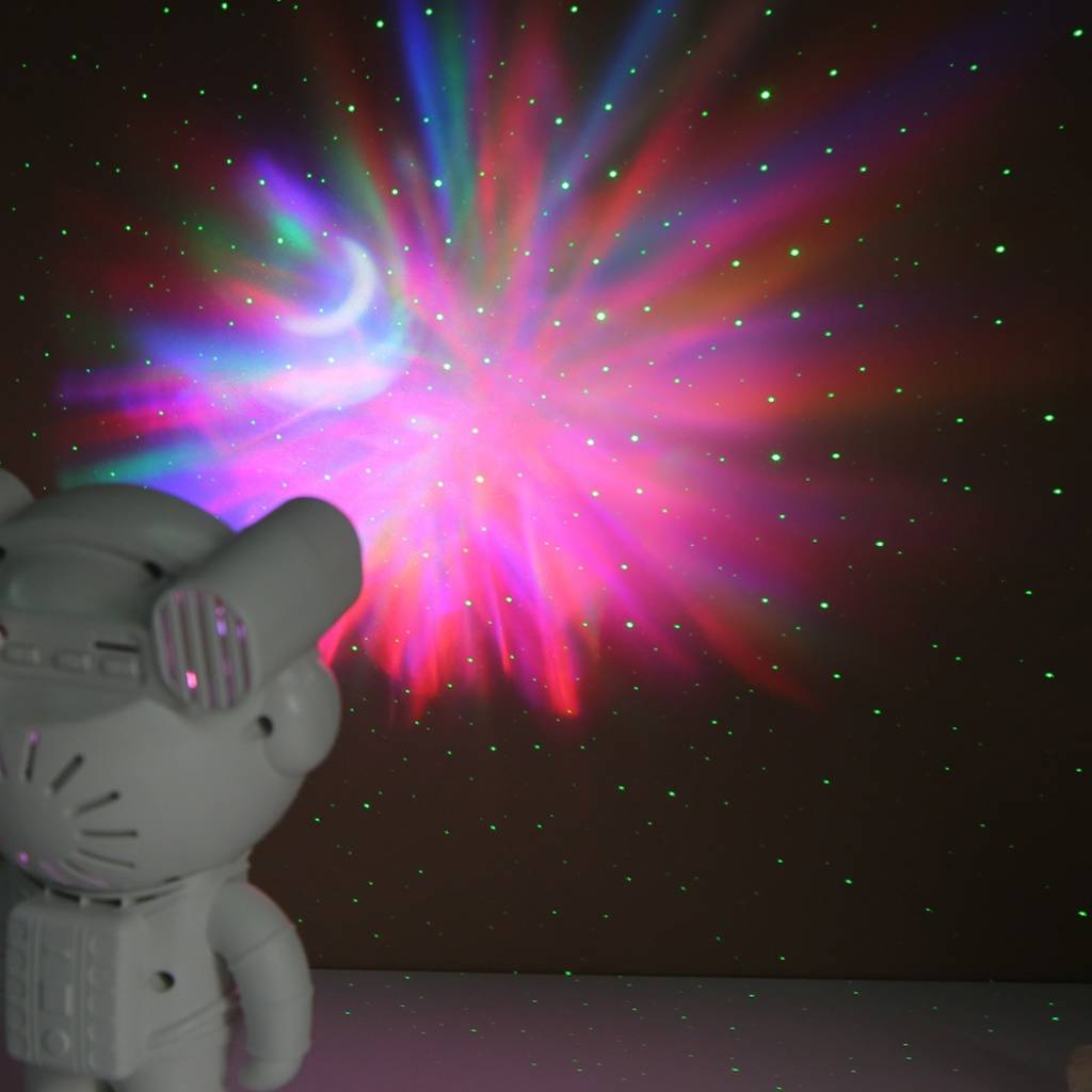 Lámpara Proyector Astronauta c/Parlante Bluetooth